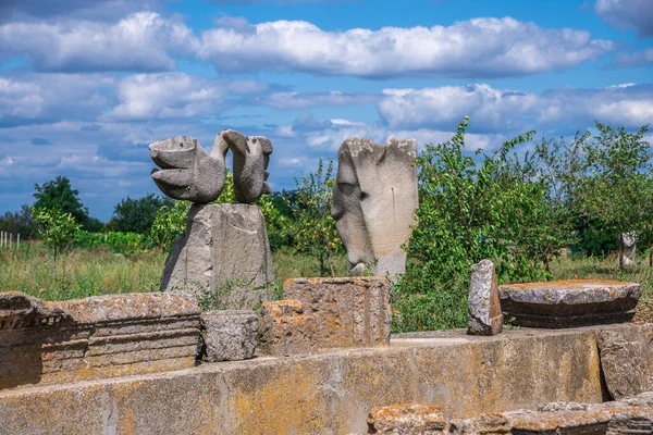 Parutino Ukrajina 2019 Starověká Řecká Kolonie Olbia Březích Řeky South — Stock fotografie