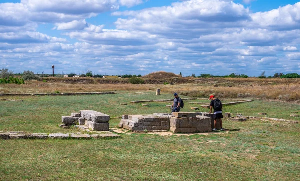 Parutino Ουκρανία 2019 Αρχαία Ελληνική Αποικία Olbia Στις Όχθες Του — Φωτογραφία Αρχείου