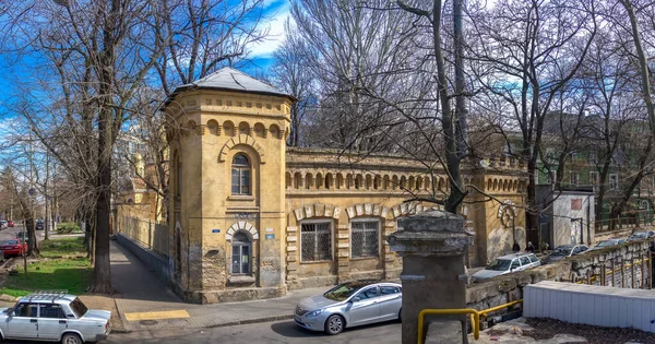 Odessa Ukraine 2020 Altes Historisches Haus Odessa Ukraine Einem Sonnigen — Stockfoto