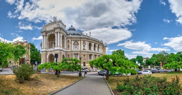 Odessa Ukraine 2020 Opern Und Balletthaus Odessa Der Ukraine Einem — Stockfoto