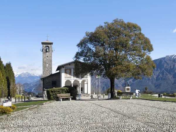 Sanctuary of the Madonna del Ghisallo — Stock Photo, Image