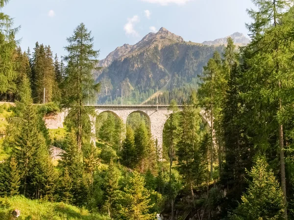 Kamienny most Retyckiej Railway — Zdjęcie stockowe