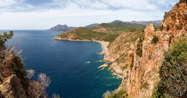 Calanques Piana — Zdjęcie stockowe