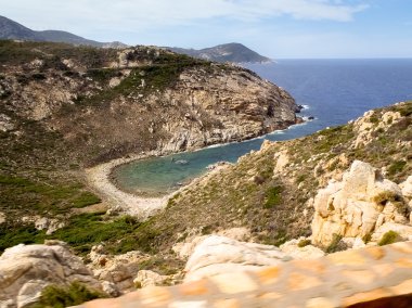 Adanın kıyı manzara