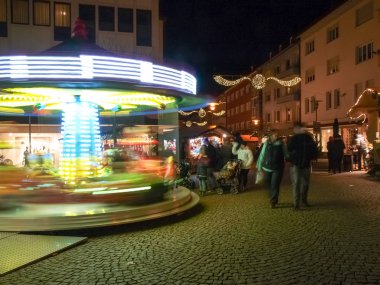 lunapark ve Noel pazarı için kulübe