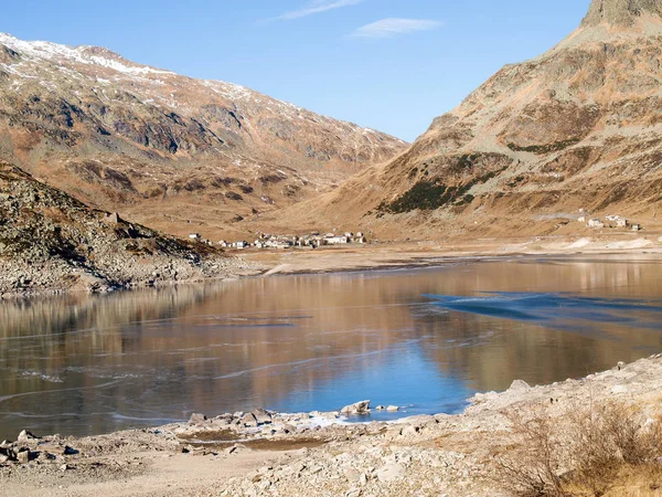 Valle di Spluga, immagini valle di montagne — Foto Stock