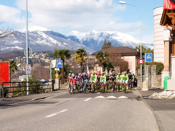 Cycling race Grand Prix of Lugano in 2015 — Stock Photo, Image