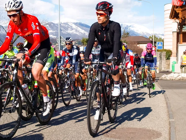 Carrera de ciclismo Gran Premio de Lugano en 2015 — Foto de Stock