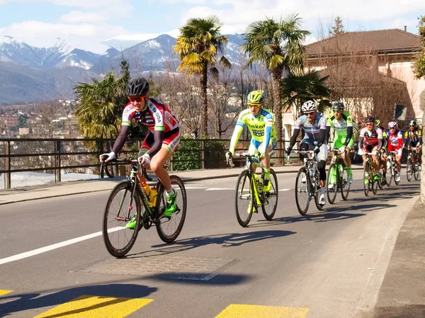 Cycling race Grand Prix of Lugano in 2015 — Stock Photo, Image