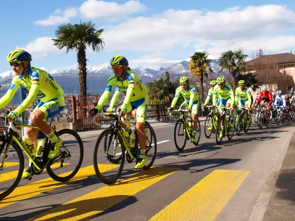 Corrida de ciclismo Grand Prix de Lugano em 2015 — Fotografia de Stock