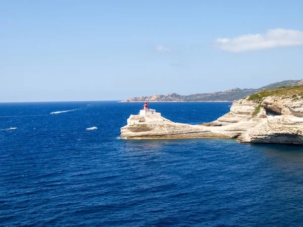 O farol de bonifacio — Fotografia de Stock