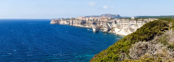 Witte kliffen van Bonifacio — Stockfoto