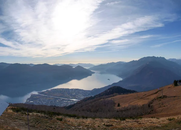 View to the lake Maggiore — Stock Photo, Image