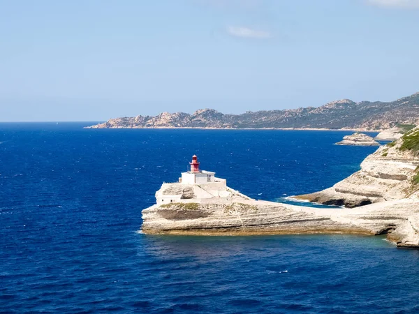 Bonifacio deniz feneri — Stok fotoğraf