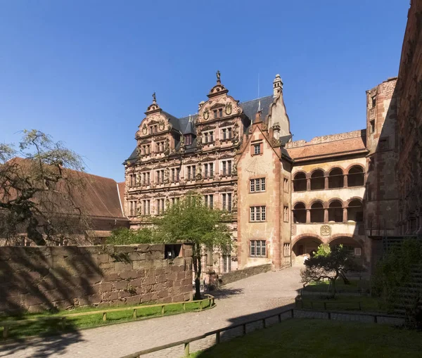 Heidelberg kale Manzaralı — Stok fotoğraf