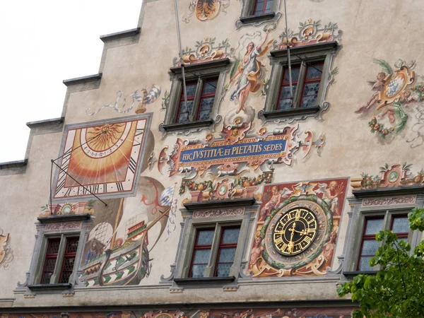 Città Lindau- Strade — Foto Stock