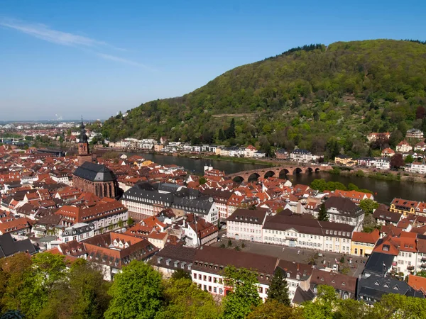 City view from the Koenigstuhl — Stock Photo, Image