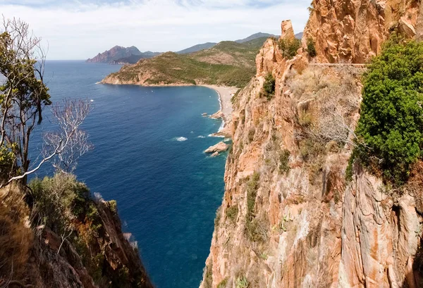 Calanques Piana — Zdjęcie stockowe