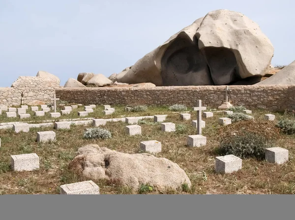 Cemetery of Lavezzi — Stock Photo, Image