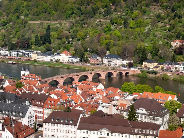 City view from the Koenigstuhl — Stock Photo, Image