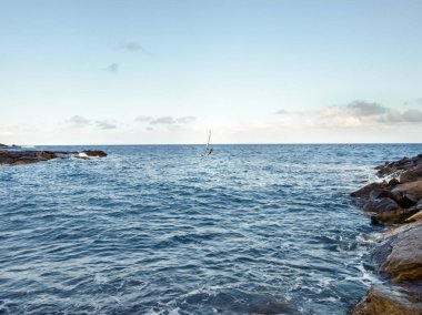 Akşam ışığı Rüzgar Sörfü