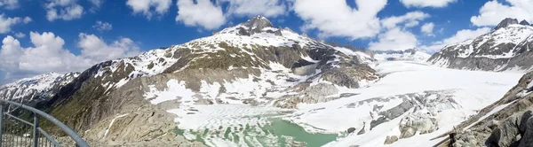 Rhone glacier melting