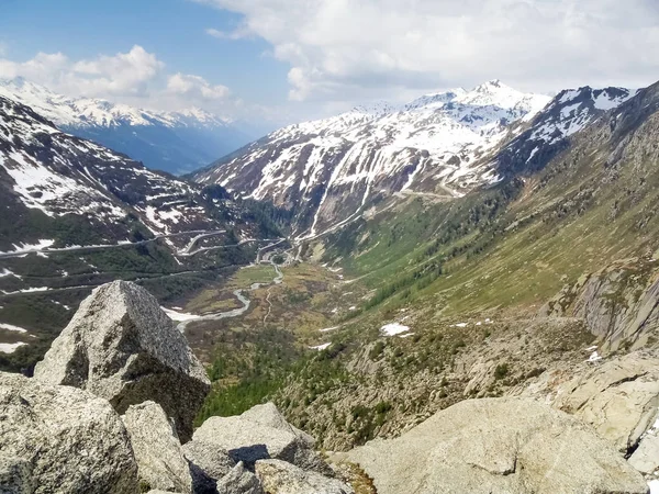 Derretimiento del glaciar del Ródano —  Fotos de Stock