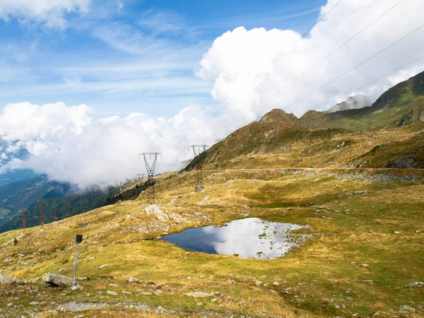 IEW van de piek van de Passo San Marco — Stockfoto