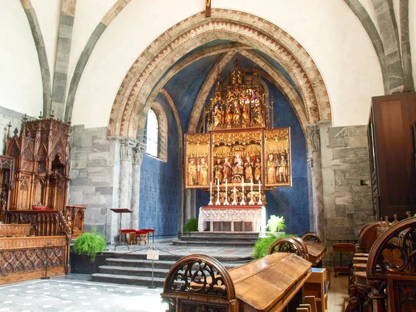 Assunzione Cattedrale di Coira — Foto Stock