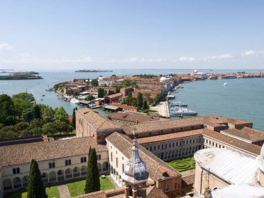 Piazza San Marco ve lagün görünümü