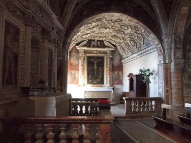 Morcote, kilise Santa Maria del Sasso.
