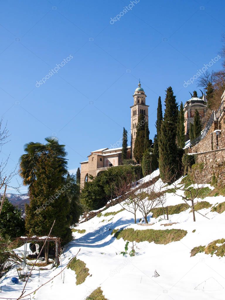 Morcote, Church of Santa Maria del Sasso.