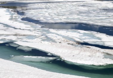 Grimselpass bölgesinin manzaraları