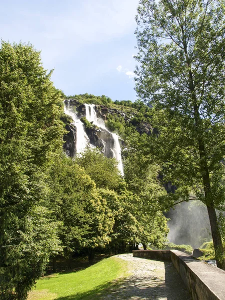 Cascate di Acquafraggia — Stock Photo, Image