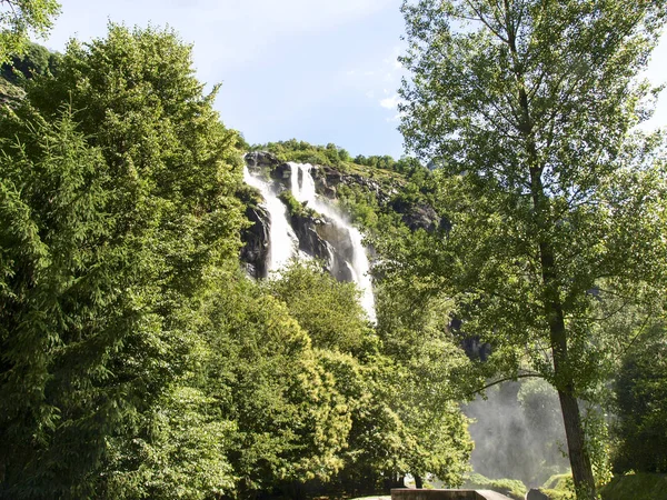 Cascate di Acquafraggia — Stock Photo, Image