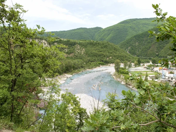 Řeka Trebbia a Trebbia Walley — Stock fotografie