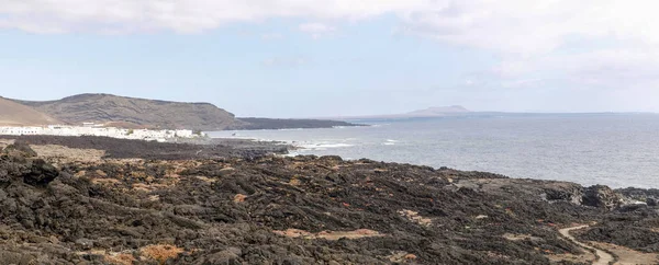 Nationalparken Timanfaya är en nationalpark på Kanarieöarna — Stockfoto