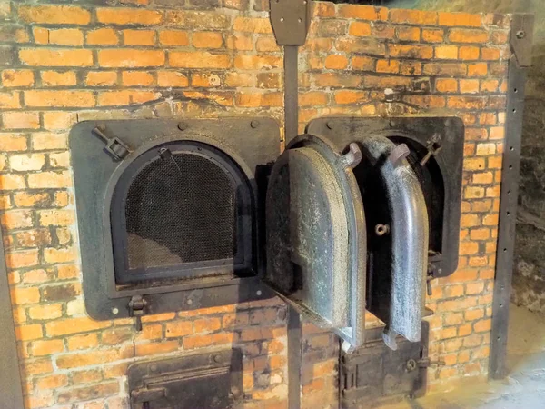 Salas internas del edificio del crematorio — Foto de Stock
