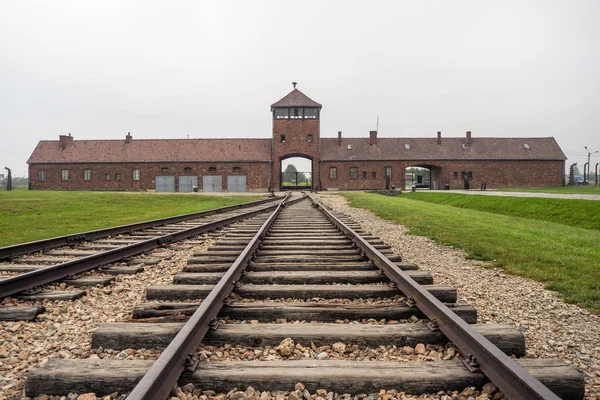 Stable access with tracks to the prison camp and extermination
