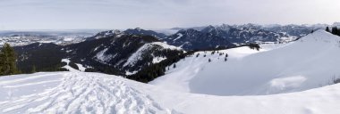 Obergschwend Wertacher Hoernle, Almanya: Obergschwend, Buchel-Alpe 1246 metre, Wertacher Hoernle 1692 metre