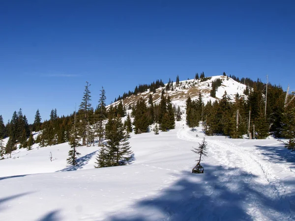 Zoeblen Áustria Paisagem Inverno Estância Esqui — Fotografia de Stock