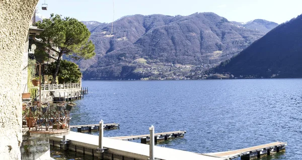 Valsolda Italie Village Historique Bord Lac Lugano — Photo