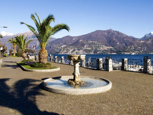 Menaggio Italia Borgo Storico Margini Del Lago Como — Foto Stock