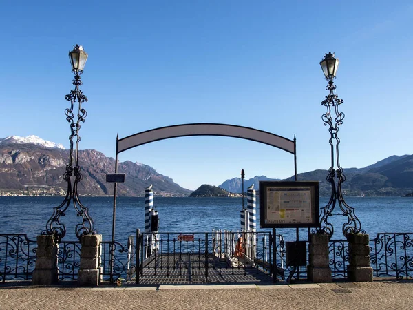 Menaggio Włochy Marca 2017 Historyczna Wioska Skraju Jeziora Como — Zdjęcie stockowe