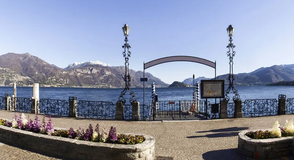 Menaggio Włochy Marca 2017 Historyczna Wioska Skraju Jeziora Como — Zdjęcie stockowe