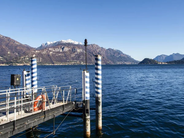 Menaggio Włochy Historyczna Wioska Skraju Jeziora Como — Zdjęcie stockowe