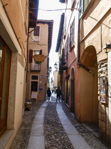 Orta San Giulio Italië Maart 2017 Een Dorp Halverwege Oostelijke — Stockfoto