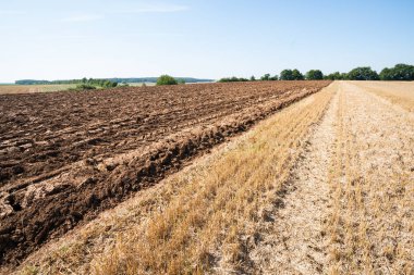 taze sürülmüş alan
