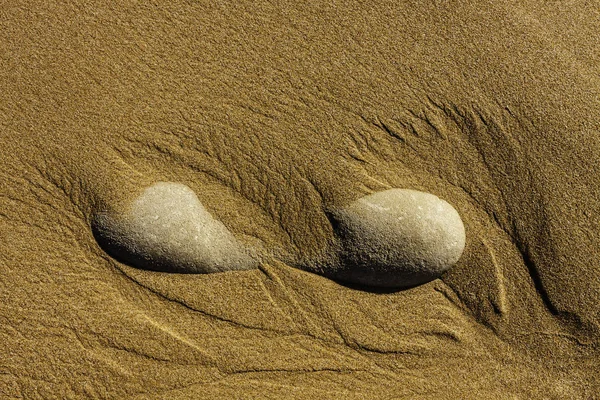 TEXTO DA Areia DE BEACH E ROCKS NA COSTA DE PORTUGAL — Fotografia de Stock