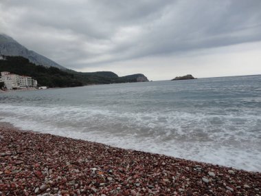Burası Karadağ 'daki Adriyatik Denizi